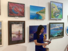 Ukrayna’da 150 ressam Alanya’yı çizdi
