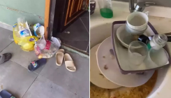 Otel odasının son hali işletmeciyi isyan ettirdi