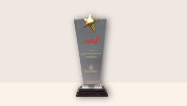 Jolly’e Emirates’ten ‘En çok yükseliş gösteren acente’ ödülü