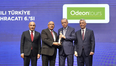 ODEON Turizm hizmet ihracatında ilk 10’da