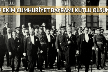 29 Ekim Cumhuriyet Bayramı kutlu olsun!