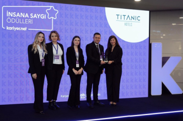 Titanic Hotels’e KariyerNet’ten ‘İnsana Saygı Ödülü'