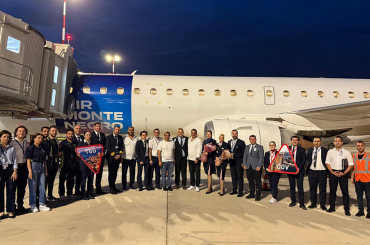 PCSTUR, Çukurova’dan Podgorica'ya charter uçuşlara başladı