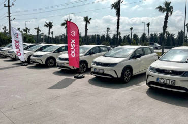 ANEX, filosuna 13 adet BYD marka elektrikli araç ekledi