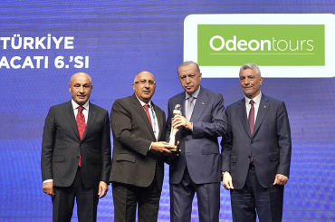 ODEON Turizm hizmet ihracatında ilk 10’da