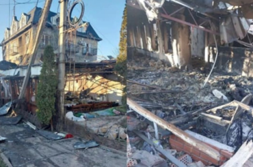 Kafe ve otele İHA saldırısı, ölü ve yaralılar var