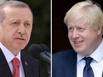 Erdoğan Johnson'la turizmi ve diğer konuları görüştü
