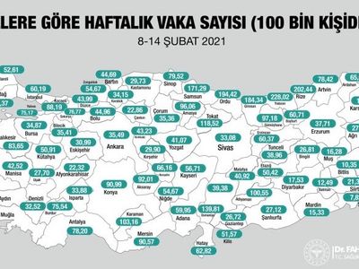 1 Mart'ta kısıtlamaların kalkabileceği 29 il belli oldu