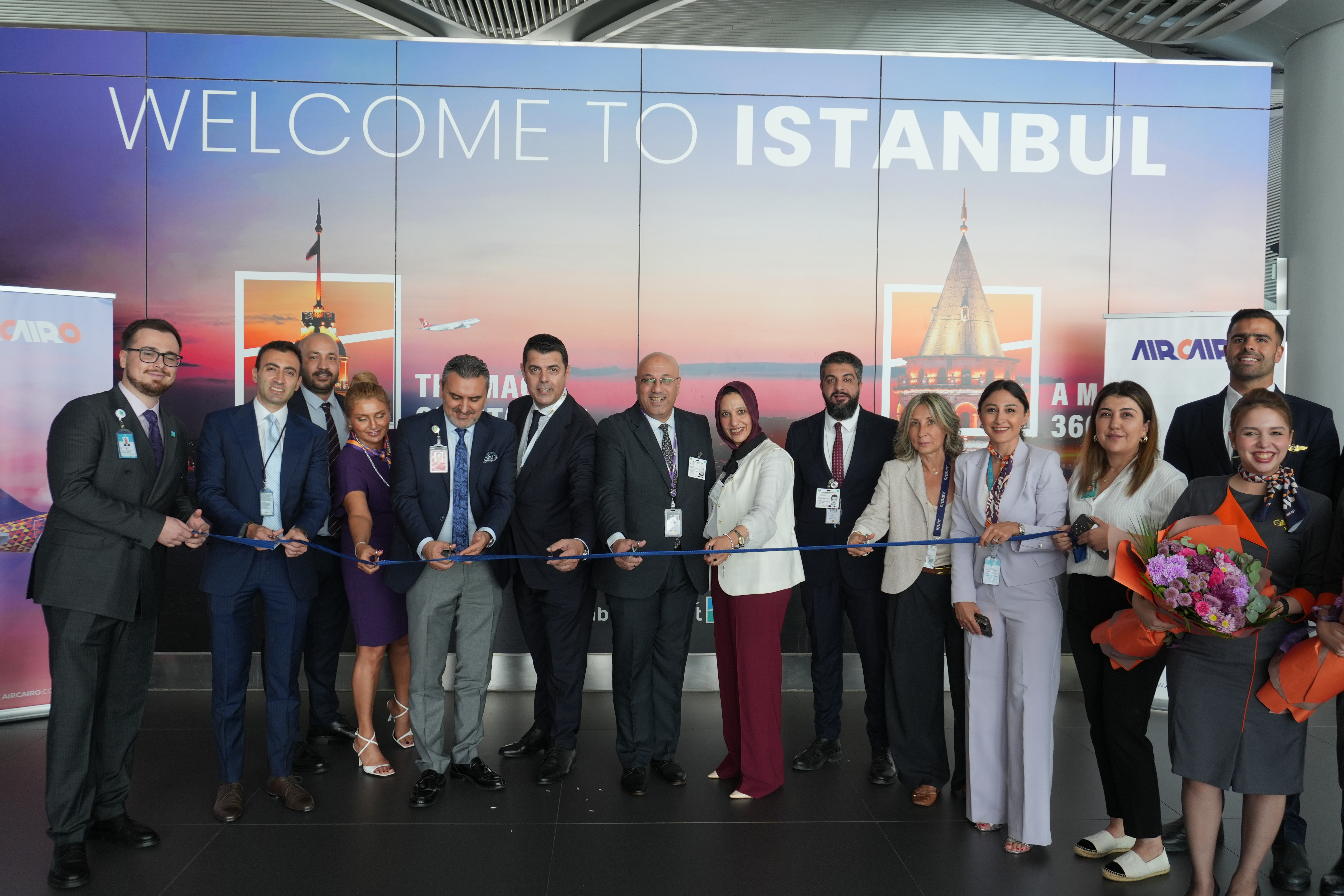 AIRCAIRO, İstanbul Havalimanı'ndan Mısır'ın Kahire, Şarm El-Şeyh ve Hurgada şehirlerine uçacak