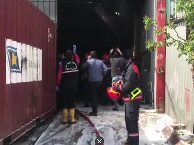 Bursa'daki fabrikada patlama ölü ve yaralılar var