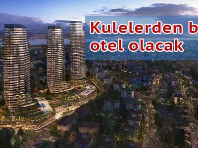 İstanbul'un kalbine 35-40 katlı 3 gökdelen daha geliyor