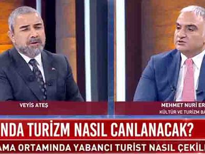 Mehmet Nuri Ersoy: Turizmi nisanda açarız ağustosta dolarız