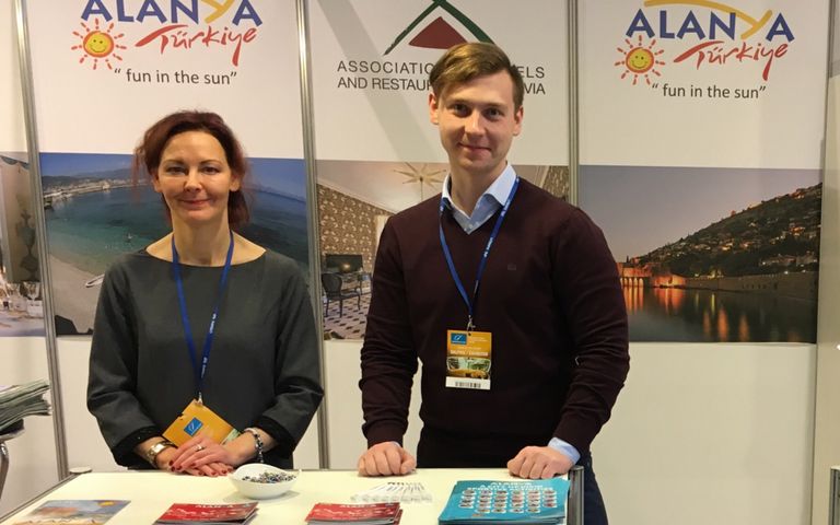 Bakanlığın çekildiği fuarda Türkiye'yi Alanya temsil etti