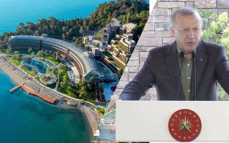Erdoğan Antalya'da otel açılışına katıldı