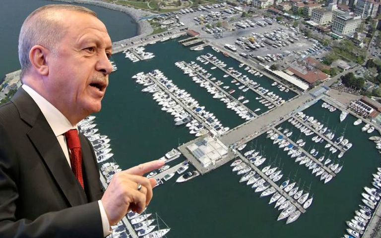 Erdoğan Kalamış Yat Limanı ihalesini iptal etti