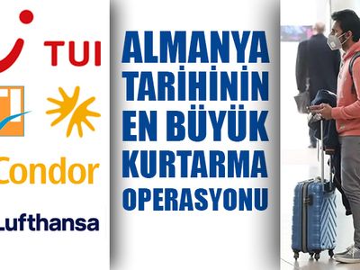 Alman tur operatörleri 200 bin yolcu için seferber oldu