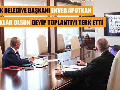 Antalya için yapılan koordinasyon toplantısında ortalık karıştı