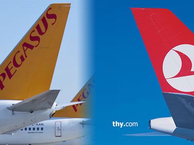 THY'nin karı yüzde 70 düştü, Pegasus'unki yüzde 104 arttı