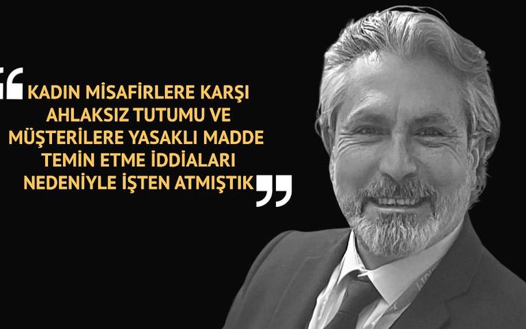Arkın Ur, müşteriyi neden otelden gönderdiklerini açıkladı