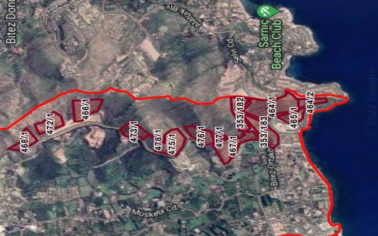 Bodrum’da 439 bin metrekare arazi satışa çıkarıldı