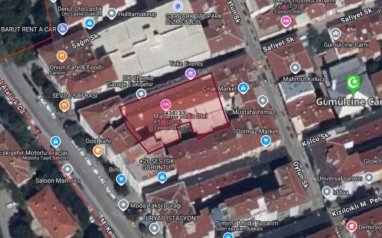 Eskişehir’deki otel 120 milyon TL’ye icradan satışa çıkarıldı