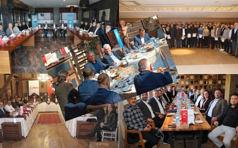 Firuz Bağlıkaya beş ilde daha seyahat acenteleriyle buluştu