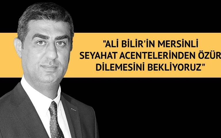 Mersinli acentecilerden Ali Bilir’e yanıt