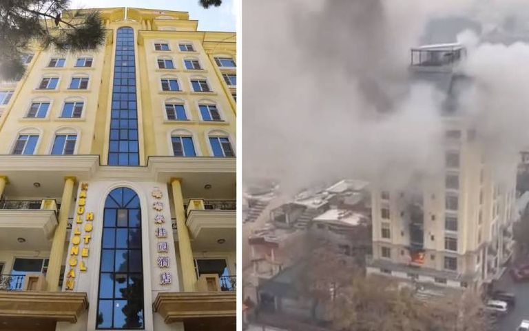 Kabil’deki Longan Hotel’e intihar saldırısı