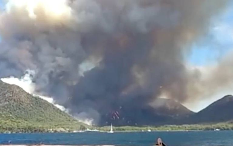 Marmaris’te yine orman yangını