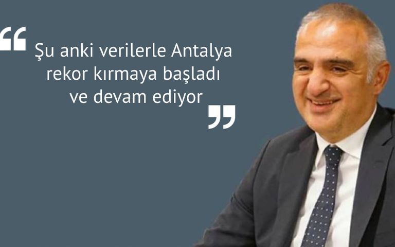 Mehmet Nuri Ersoy: Nitelikli turisti yakalamamız gerekiyor
