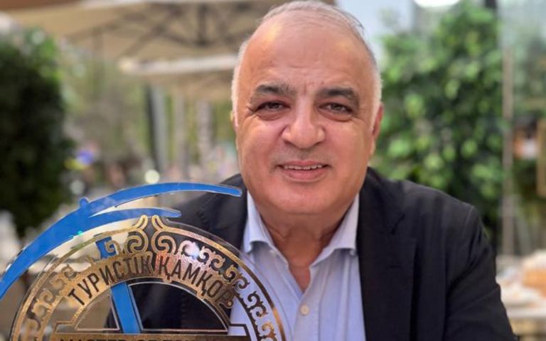 Orhan Sancar’a ‘Duayen turizmci’ ödülü