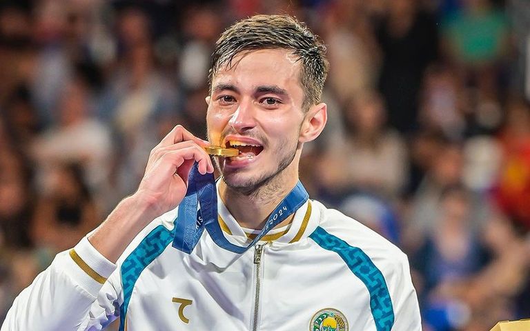 Alanya’da kamp yapan Özbek sporcu olimpiyat şampiyonu oldu