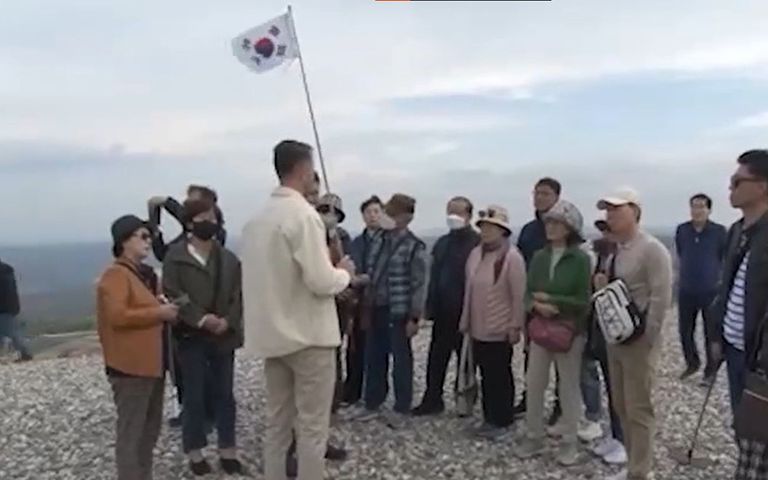 Deprem bölgesine sezonun ilk turist kafilesi geldi