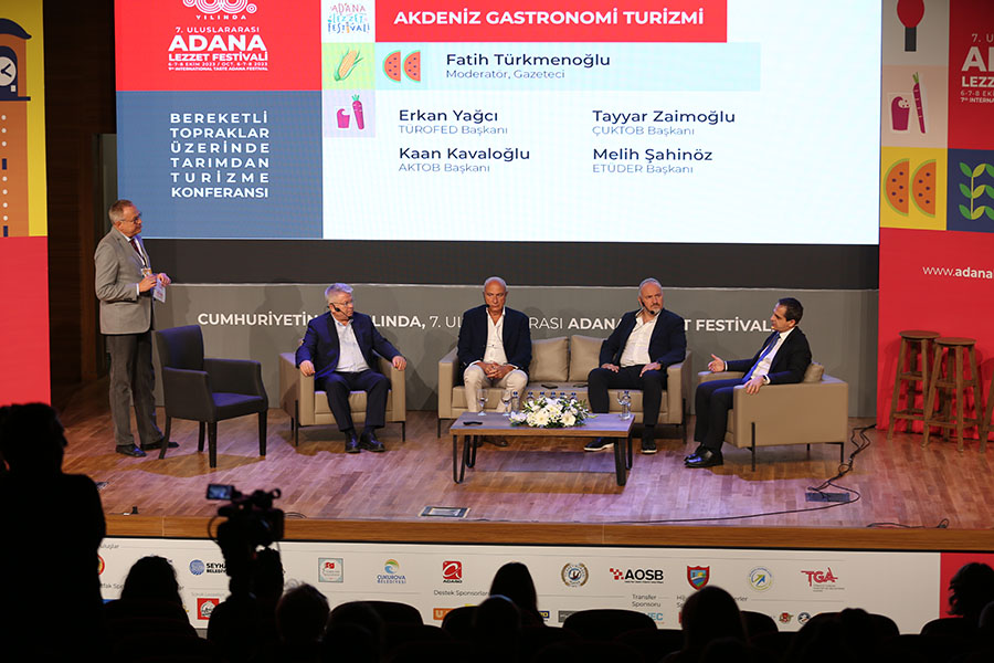 Adana Lezzet Festivalinde Türkiye gastronomisinin geleceği ele alındı