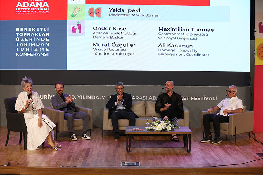 Adana Lezzet Festivalinde Türkiye gastronomisinin geleceği ele alındı