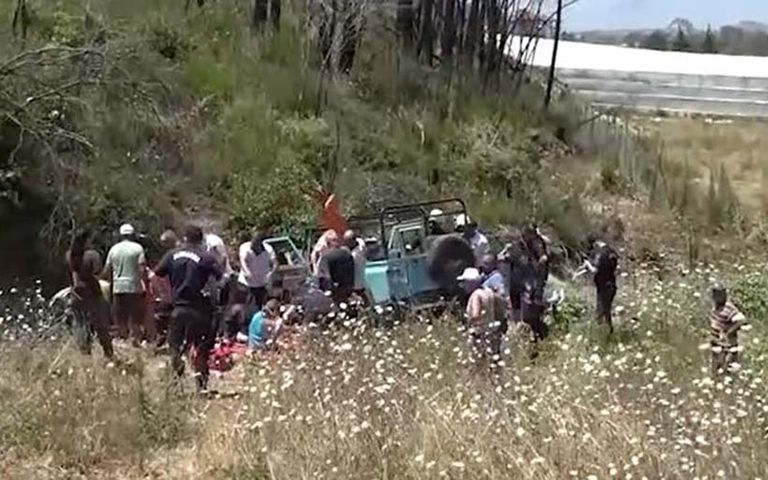 Antalya’da safari cipi kazası, 2 ölü