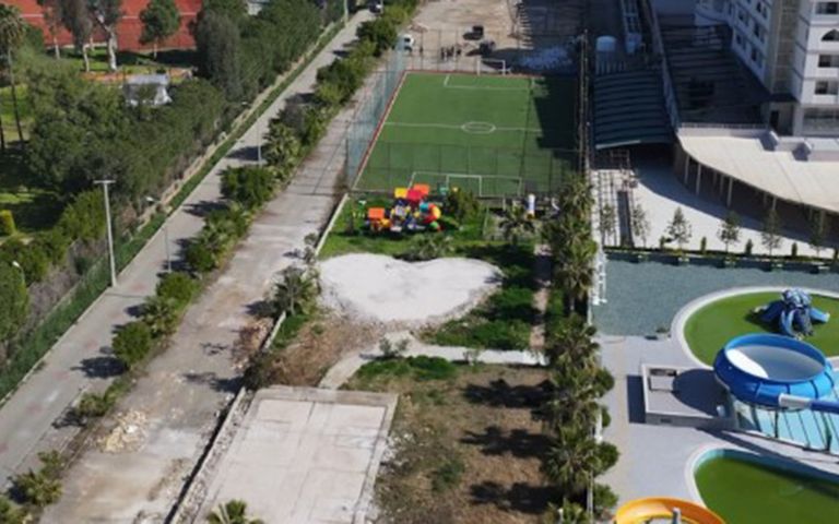 Antalya’da otel tarafından kullanılan kamu arazisi kullanımına açıldı