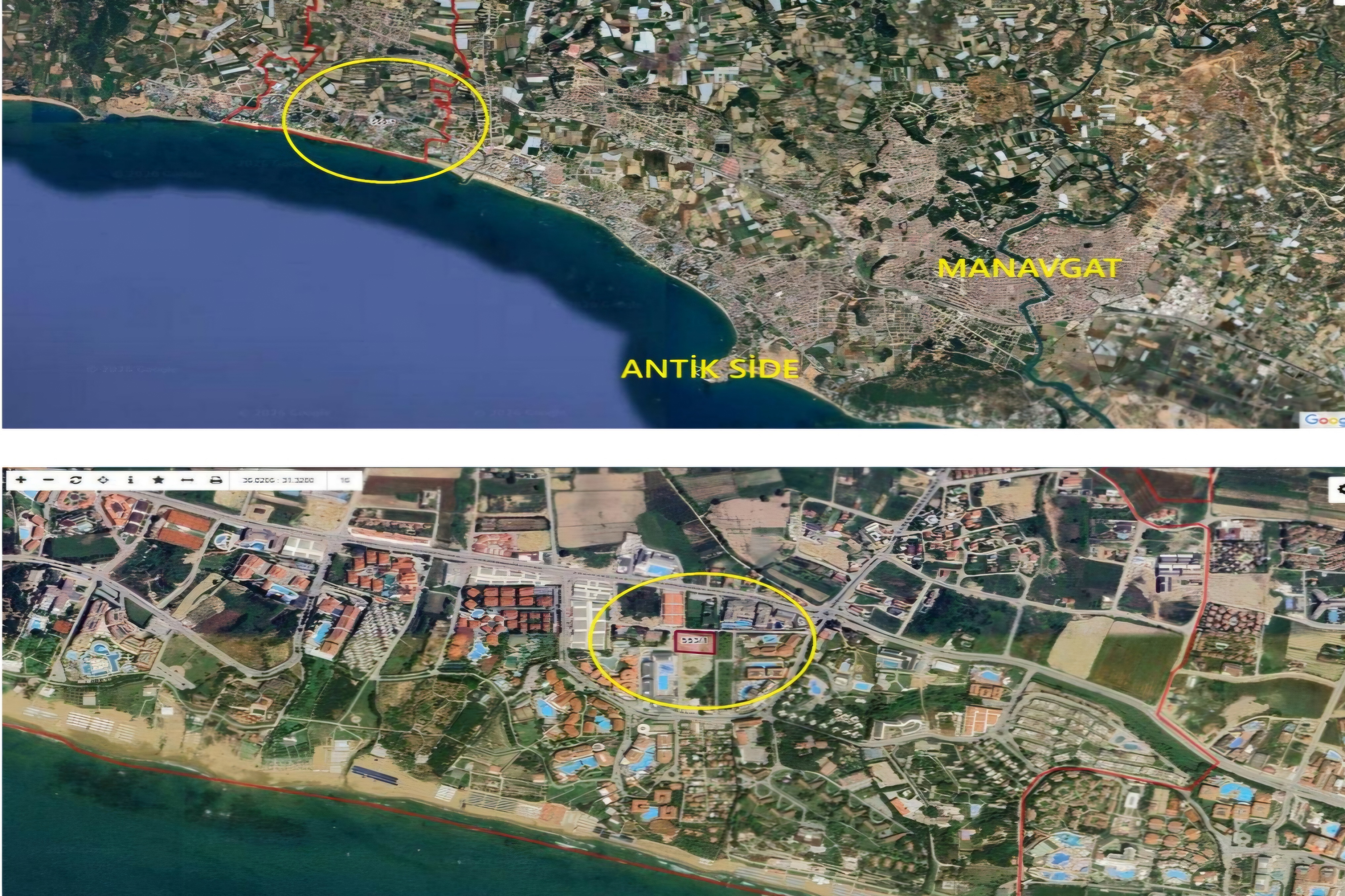 antalya 350 milyon tl turizm otel alanı