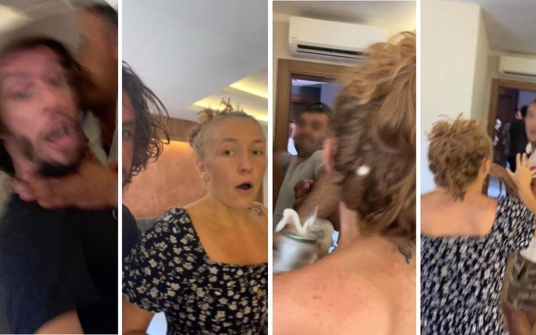 Antalyalı otelciler turist dövdü iddiası