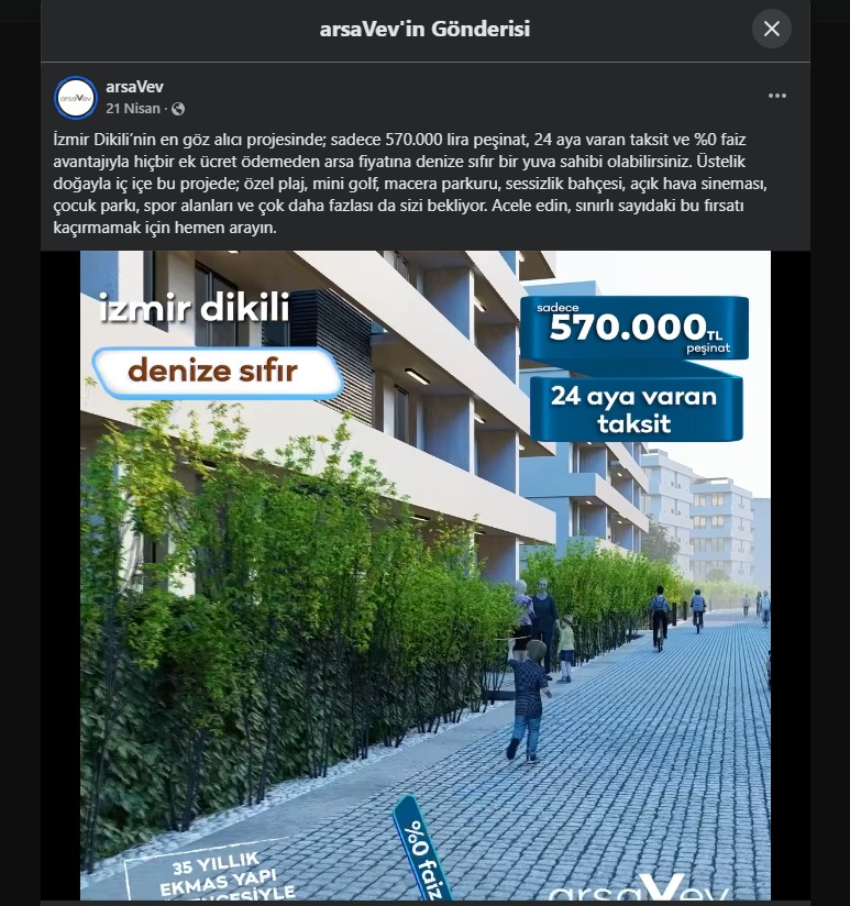 Otel için yapılaşma izini aldı, konut olarak sattı