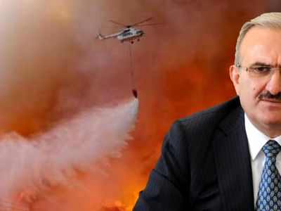 Validen Kumluca yangını açıklaması: Kimsenin şüphesi olmasın...