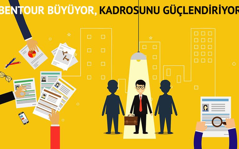 Bentour Antalya’daki merkezine farklı branşlarda personel arıyor
