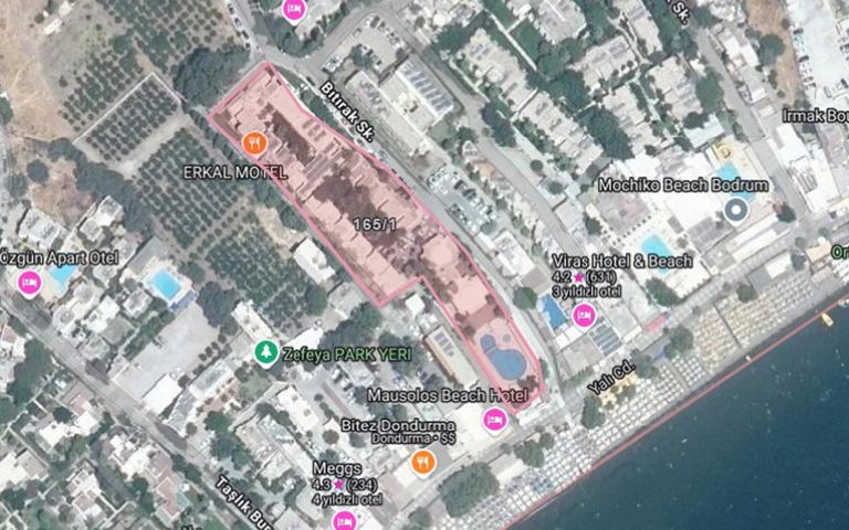 Bodrum’da 360 milyon liraya icradan satılık otel
