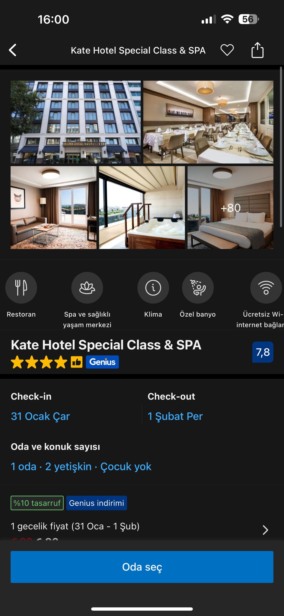 BookingCom’da oteller birbirine karıştı