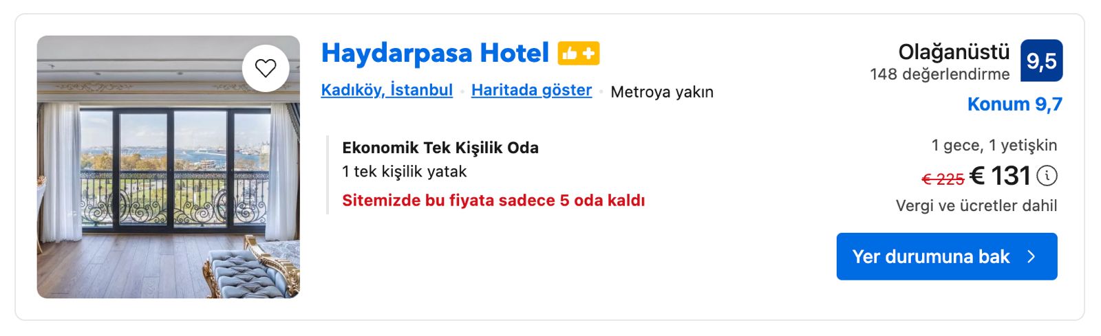 BookingCom’da oteller birbirine karıştı