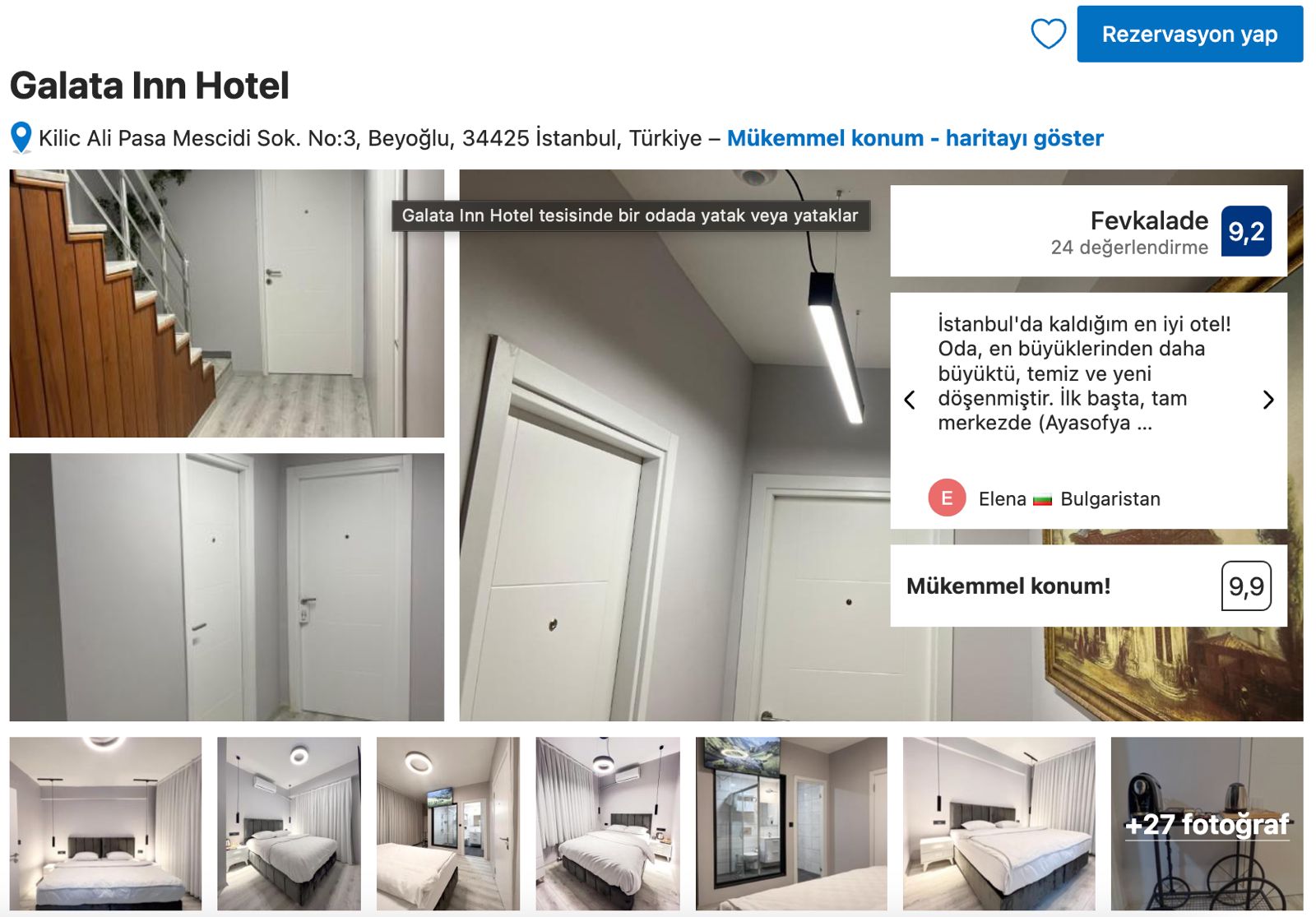 BookingCom’da oteller birbirine karıştı