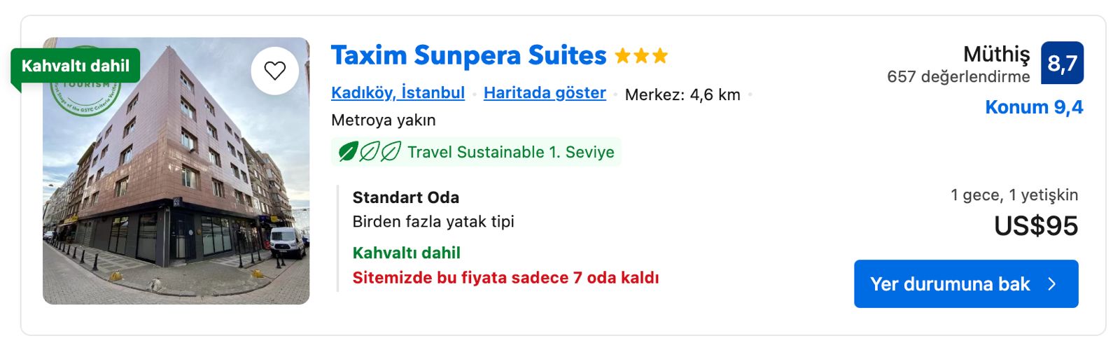 BookingCom’da oteller birbirine karıştı