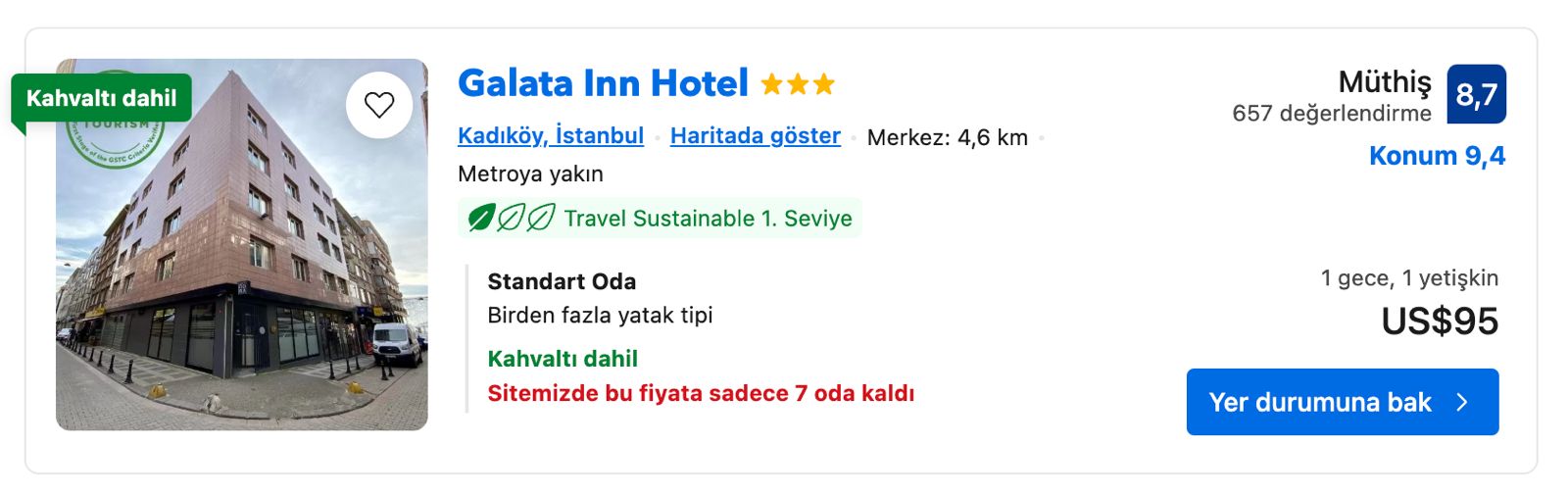 BookingCom’da oteller birbirine karıştı