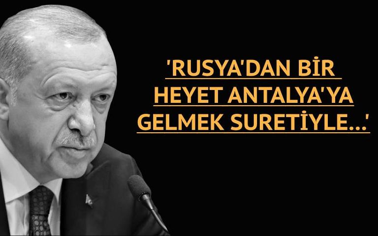Erdoğan'dan Rus turist açıklaması