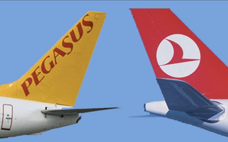THY ve Pegasus son bir haftada 2019'a ne kadar yaklaştı?